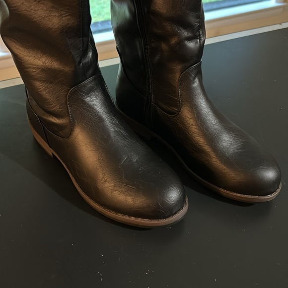 NEW Black Journee Collection Knee High XWC-Tori BOOTS Women’s Size 8.5 NIB - Picture 2 of 5